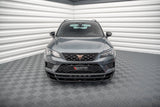 Front Splitter V.2 Cupra Ateca Maxton Design Gloss Black