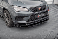 Front Splitter V.2 Cupra Ateca Maxton Design Gloss Black