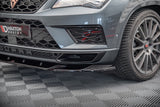 Front Splitter V.2 Cupra Ateca Maxton Design Gloss Black