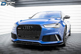 Front Splitter V.4 Audi RS6 C7 / C7 Facelift