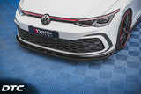 Front Splitter Volkswagen Golf GTI / GTE / GTD / R-Line Mk8