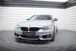 HYBRID FRONT SPLITTER for BMW 4 F32 M-PACK (GTS-look) Maxton Design