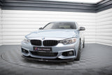 HYBRID FRONT SPLITTER for BMW 4 F32 M-PACK (GTS-look) Maxton Design