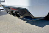 HECKSCHÜRZE CHEVROLET CAMARO 6. GEN. PHASE-I 2SS COUPE SCHWARZ GLÄNZEND