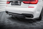 Rear Splitter (with vertical bars) for BMW 7 M-Pack G11 /G12