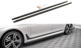 Side Skirts Diffusers for BMW 7 Long M-Pack G12