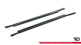 Side skirts Diffusers for BMW X4 M-Pack G02