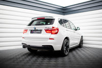 REAR SIDE SPLITTERS for BMW X3 F25 M-Pack Facelift