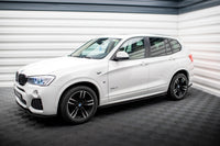 SIDE SKIRTS DIFFUSERS for BMW X3 F25 M-Pack Facelift
