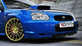Front Splitter Subaru Impreza WRX STI (BLOBEYE) Maxton Design