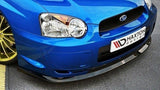Front Splitter Subaru Impreza WRX STI (BLOBEYE) Maxton Design