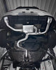 EGO-X flap exhaust system VW Golf 8 GTI / Clubsport / ED 45 3.5" / 89mm
