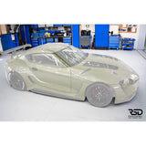 Kevlar A-pillar covers - Toyota Supra Mk5 RSD FACTORY