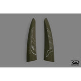 Kevlar Top side covers - Toyota Supra Mk5 RSD FACTORY