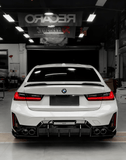 KORE - BMW 3 SERIES G20 LCI GLOSS BLACK ABS REAR DIFFUSER