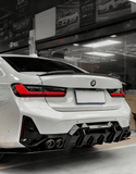 KORE - BMW 3 SERIES G20 LCI GLOSS BLACK ABS REAR DIFFUSER