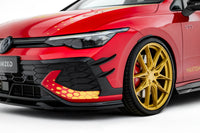 Front Bumper Wings (Canards) Volkswagen Golf GTI Clubsport Mk8 Facelift
