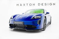 Front Splitter Porsche Taycan Turbo S Mk1