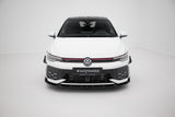 Front Splitter V.2 + Flaps Volkswagen Golf GTI / GTE / R-Line Mk8 Facelift