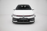 Front Splitter V.2 Volkswagen Golf GTI / GTE / R-Line Mk8 Facelift