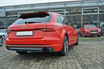 REAR SIDE SPLITTERS Audi A4 B9 S-Line Avant