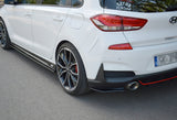 REAR SIDE SPLITTERS HYUNDAI I30 Mk3 N