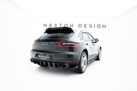 Rear Side Splitters V.2 Porsche Macan GTS / Sport Design Mk1 Facelift