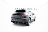 Rear Side Splitters V.2 Porsche Macan GTS / Sport Design Mk1 Facelift