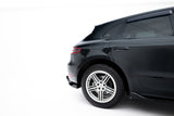 Rear Side Splitters V.2 Porsche Macan GTS / Sport Design Mk1 Facelift