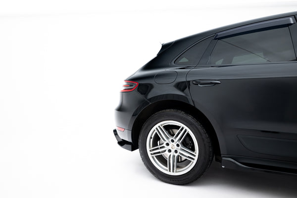 Rear Side Splitters V.2 Porsche Macan GTS / Sport Design Mk1 Facelift