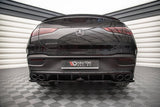 Rear Splitter (with vertical bars) Mercedes-AMG GLE 53 Coupe C167 / C167 Facelift