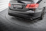 Rear Splitter (with vertical bars) Mercedes-Benz E63 AMG Sedan W212 Facelift