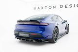 Rear Splitter (with vertical bars) Porsche Taycan Turbo S Mk1