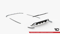 Set od Prepreg Carbon Splitters Audi RS3 8Y Sedan