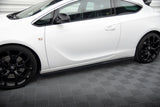 Side Skirts Diffusers Opel Astra GTC OPC J