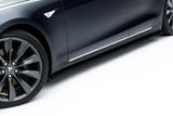 Side Skirts Diffusers V.1 Tesla Model S Mk1