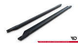 Side Skirts Diffusers V.1 Volkswagen Golf GTI Clubsport Mk8 Facelift