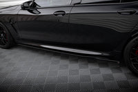 Side Skirts Diffusers V.2 BMW M8 Gran Coupe F93 / 8 Gran Coupe M-Pack G16