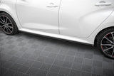 Side Skirts Diffusers V.2 Toyota Yaris Mk4