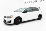 Side Skirts Diffusers V.2 VW Golf 7 GTI (narrow)