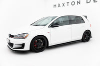 Side Skirts Diffusers V.2 VW Golf 7 GTI (narrow)