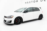 Side Skirts Diffusers V.2 VW Golf 7 GTI (narrow)
