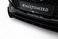 Street Pro Front Splitter + Flaps Audi RS5 Coupe / Sportback F5