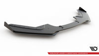 Street Pro Front Splitter V.3 + Flaps for BMW 1 F20 M-Pack Facelift / M140i