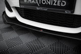 Street Pro Front Splitter V.3 + Flaps for BMW 1 F20 M-Pack Facelift / M140i