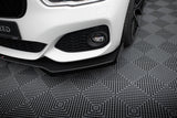 Street Pro Front Splitter V.3 + Flaps for BMW 1 F20 M-Pack Facelift / M140i