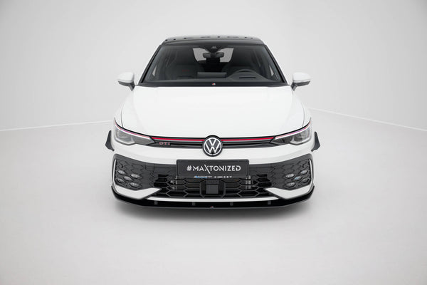 Street Pro Front Splitter Volkswagen Golf GTI / GTE / R-Line Mk8 Facelift