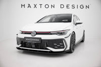 Street Pro Front Splitter Volkswagen Golf GTI / GTE / R-Line Mk8 Facelift