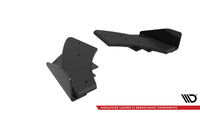 Street Pro Rear Side Splitters + Flaps Audi S3 Sportback 8Y Facelift