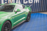 Street Pro Rear Side Splitters V.1 Ford Mustang GT Mk6 Facelift